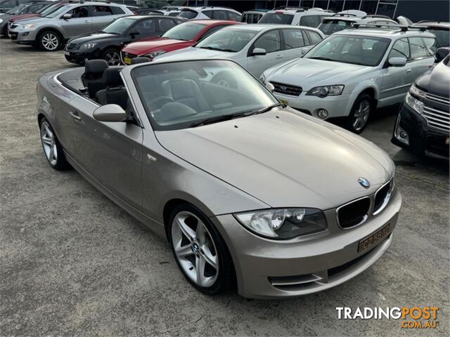 2008 BMW 1 25I E88 2D CONVERTIBLE