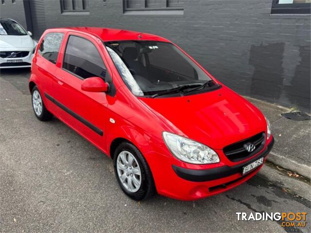 2010 HYUNDAI GETZ S TBMY09 3D HATCHBACK