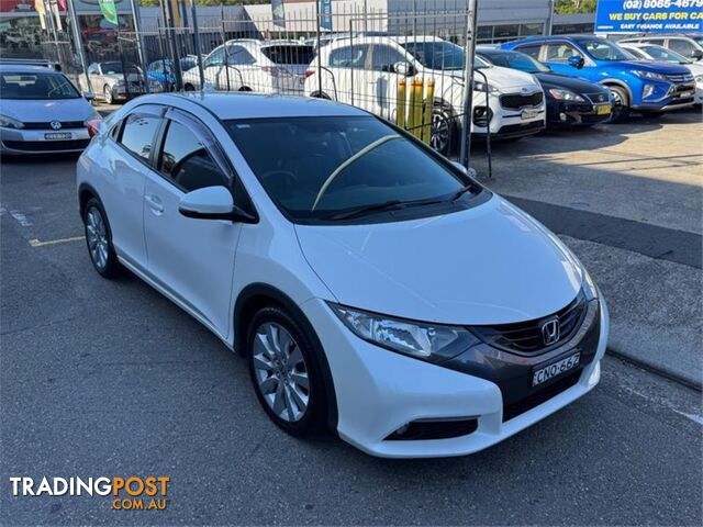 2013 HONDA CIVIC VTI L FKMY13 5D HATCHBACK