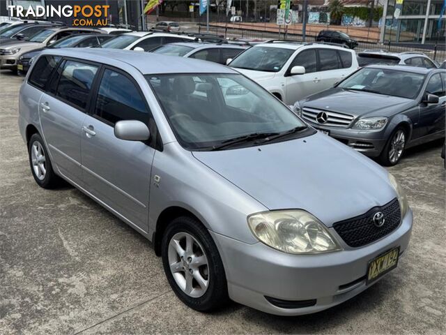 2003 TOYOTA COROLLA CONQUEST ZZE122R 4D WAGON