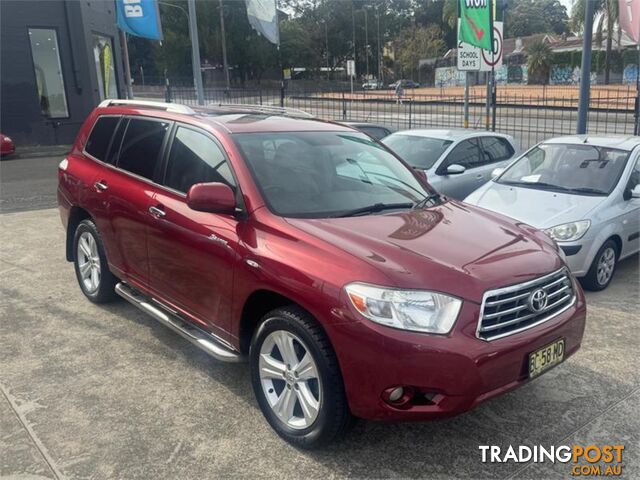 2009 TOYOTA KLUGER GRANDE(4X4) GSU45R 4D WAGON