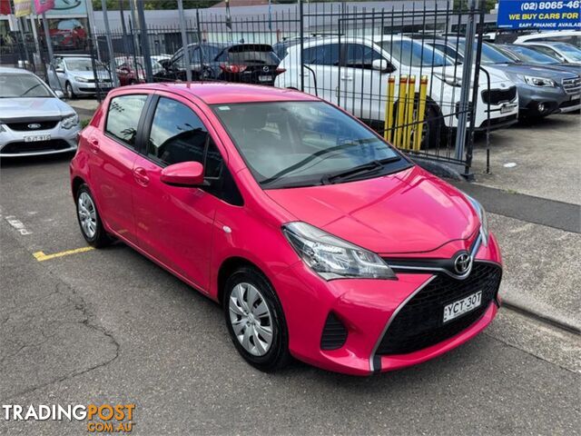 2015 TOYOTA YARIS ASCENT NCP130RMY15 5D HATCHBACK