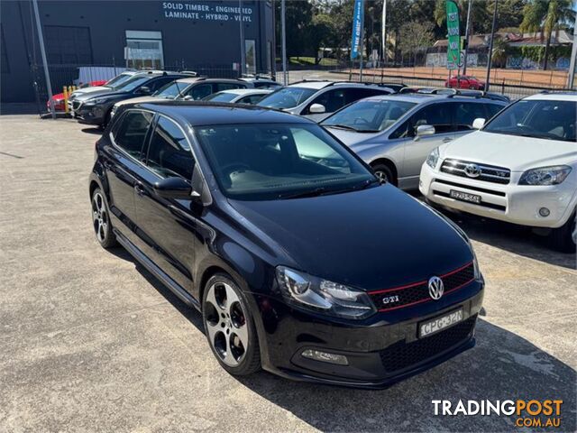 2013 VOLKSWAGEN POLO GTI 6RMY13,5 3D HATCHBACK