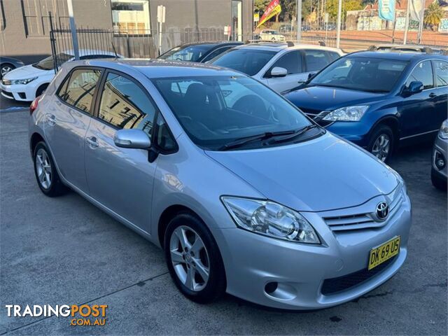 2010 TOYOTA COROLLA CONQUEST ZRE152RMY11 5D HATCHBACK