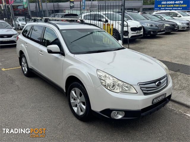 2012 SUBARU OUTBACK 2 5IPREMIUMAWD MY12 4D WAGON