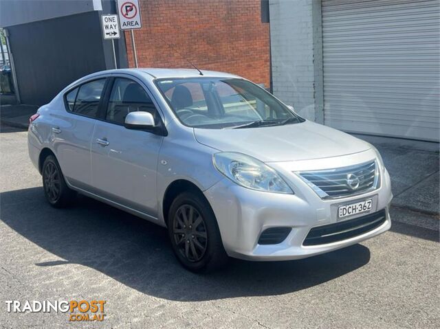 2012 NISSAN ALMERA ST N17 4D SEDAN