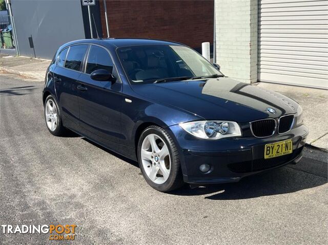 2007 BMW 1 20I E87 5D HATCHBACK