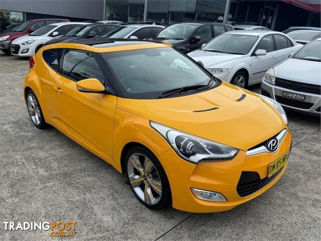 2012 HYUNDAI VELOSTER  FSMY13 3D COUPE