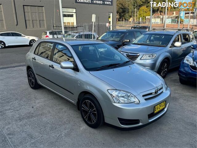 2007 TOYOTA COROLLA ASCENTSECA ZZE122RMY06UPGRADE 5D HATCHBACK