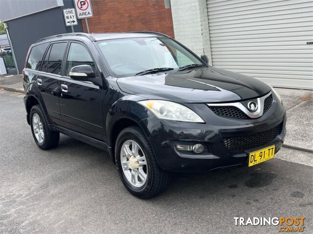 2012 GREATWALL X200 (4X4) CC6461KYMY11 4D WAGON