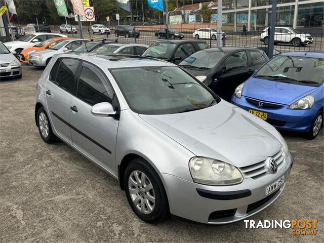 2005 VOLKSWAGEN GOLF 2 0TDICOMFORTLINE 1K 5D HATCHBACK