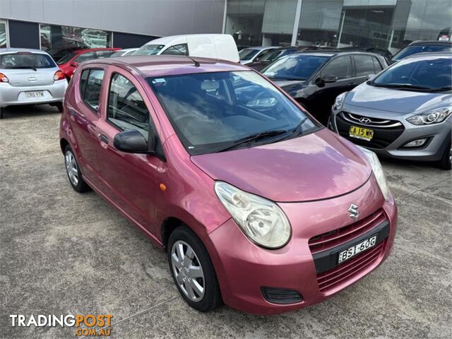 2010 SUZUKI ALTO GL GF 5D HATCHBACK