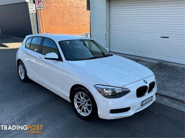 2012 BMW 1 16I F20 5D HATCHBACK