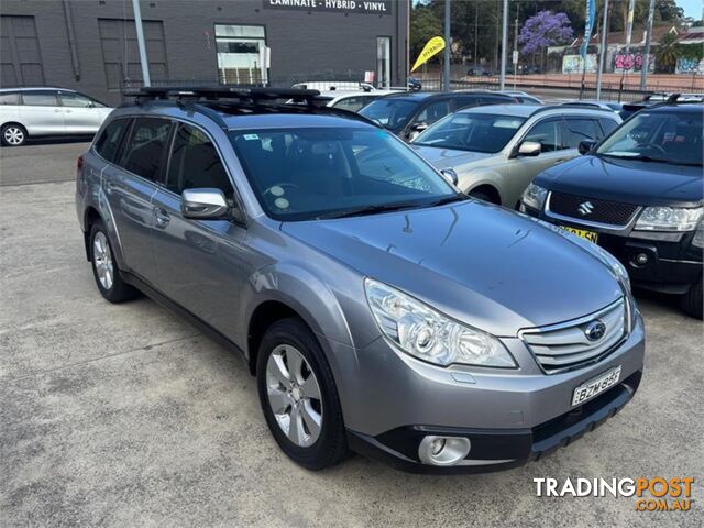 2011 SUBARU OUTBACK 3 6RPREMIUM MY11 4D WAGON