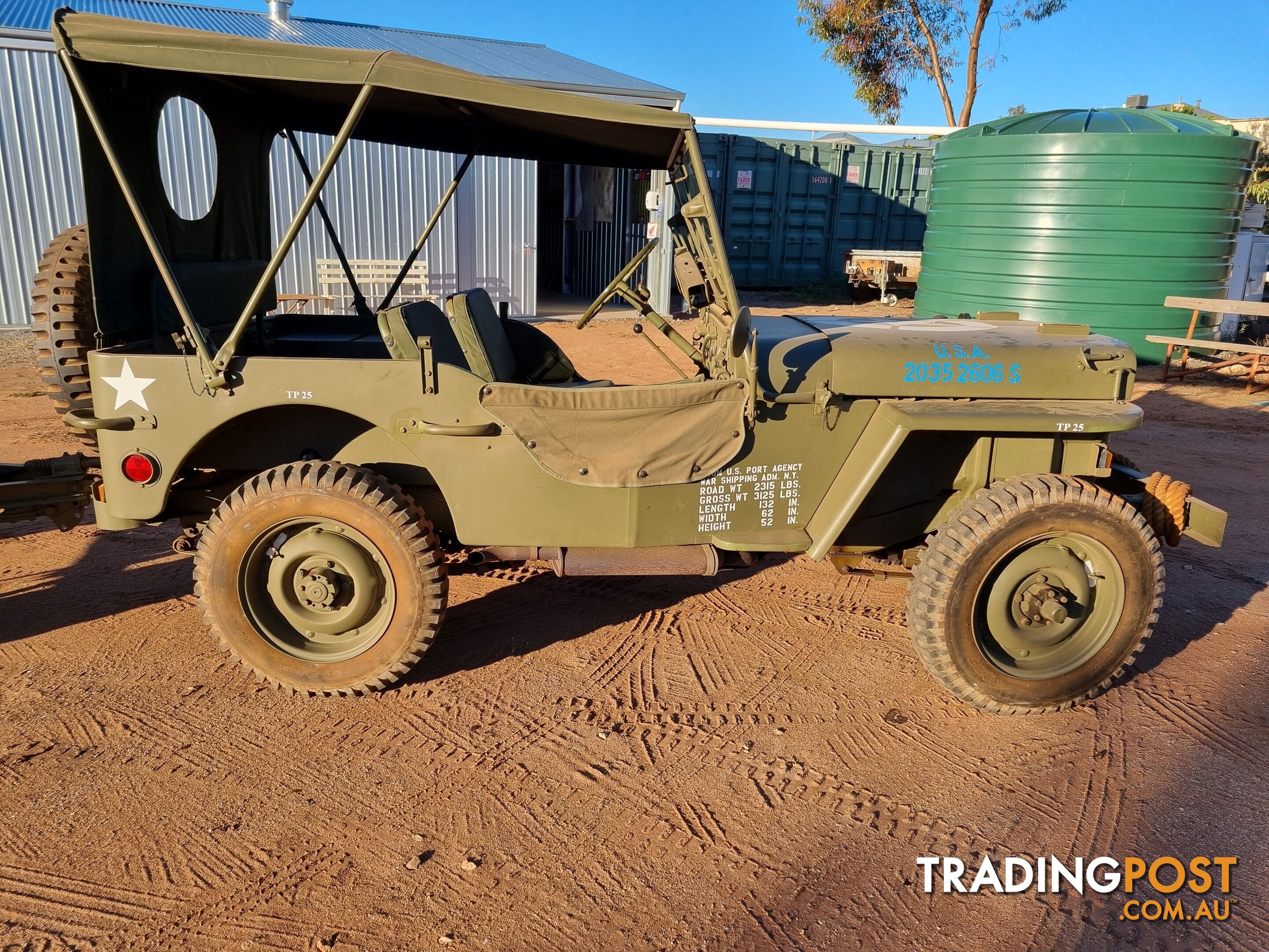 1943 Willys MB Jeep MB Ute Manual