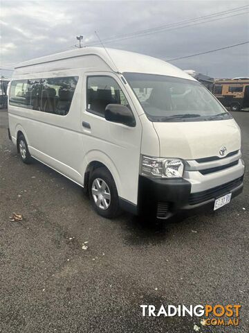 2015 TOYOTA HIACE COMMUTER 12 SEATER