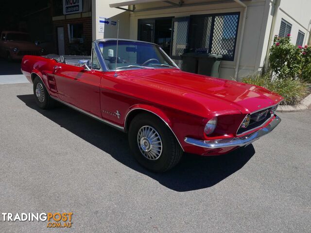 1967 FORD MUSTANG   CONVERTABLE