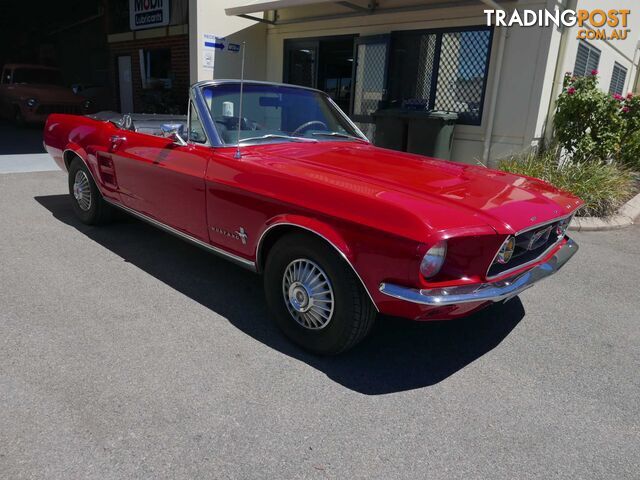 1967 FORD MUSTANG   CONVERTABLE