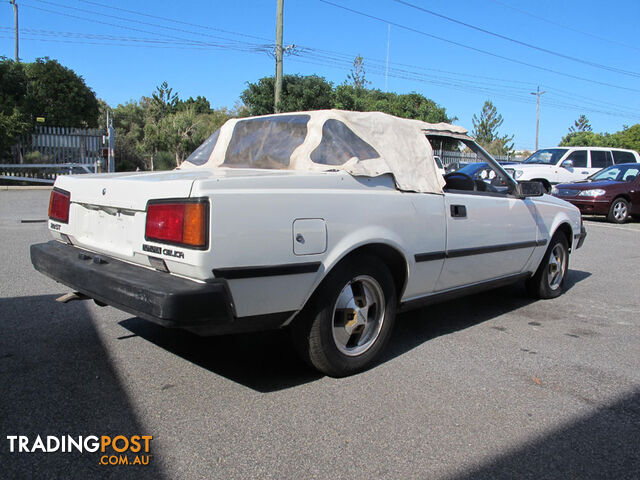 1982 TOYOTA CELICA   CONVERTIBLE