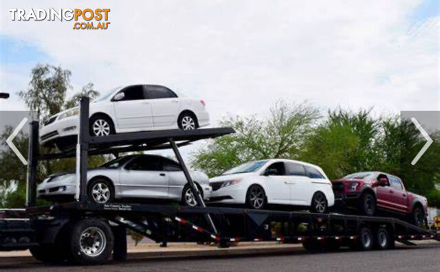 Transporting cars interstate with semitrailer