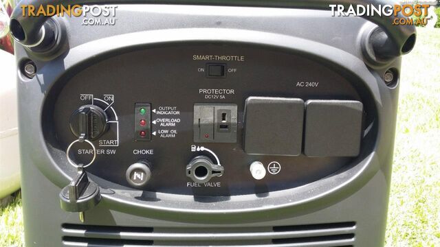 PORTABLE GENERATOR POWERED BY LPG OR PETROL DIGITAL INVERTER LOAD SENSITIVE 3KW - photo 4 of 9