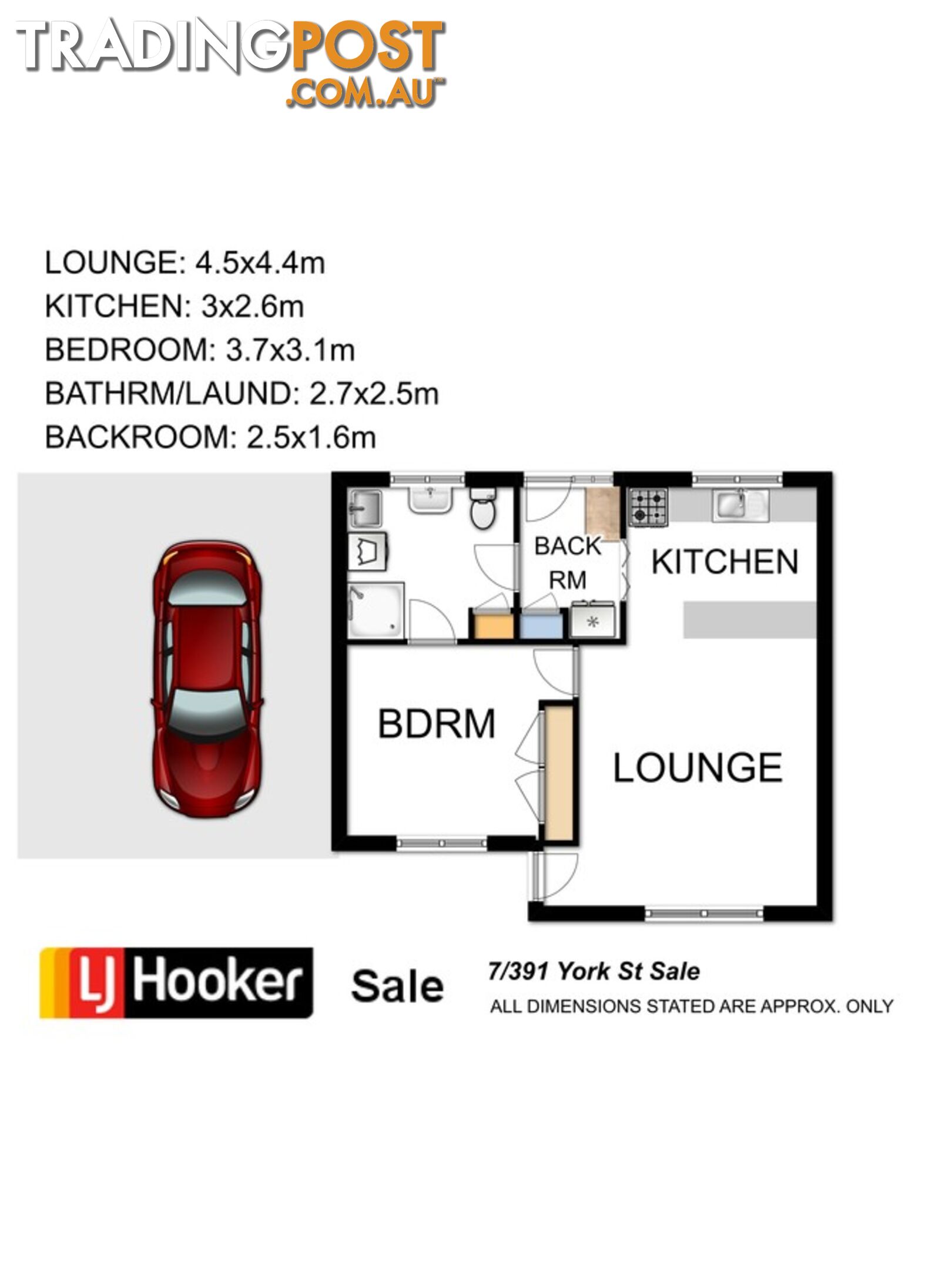 7/391 York Street SALE VIC 3850