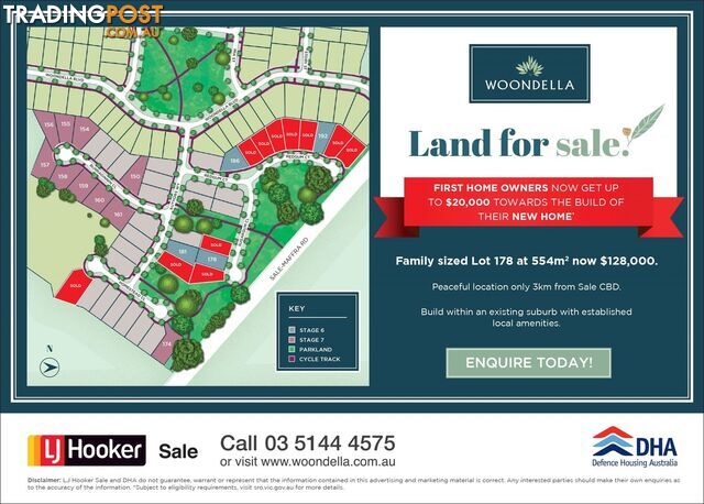 Lot 186 (2 Redgum Court SALE VIC 3850