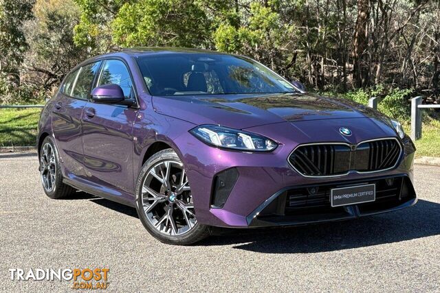 2025 BMW 118 SPORT COLLECTION 1SERIESF70AUTO HATCH
