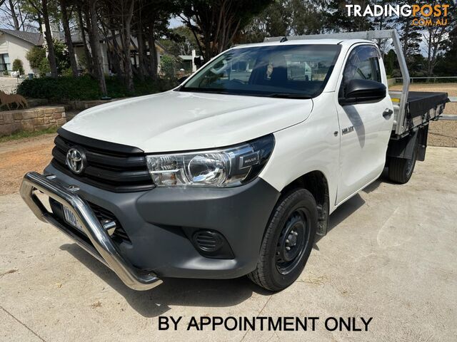 2019 TOYOTA HILUX WORKMATE TGN121RMY19 C/CHAS