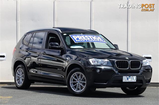 2012 BMW X3 XDRIVE20D F25 WAGON XDRIVE20D-F25 WAGON