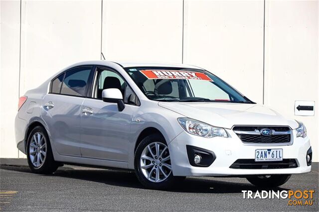 2012 SUBARU IMPREZA 2.0I-L G4 SEDAN 2-0I-L-G4 SEDAN