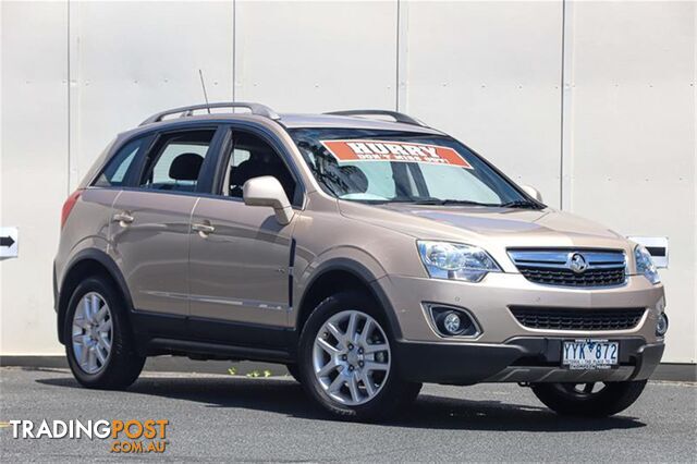 2012 HOLDEN CAPTIVA 5 CG SERIES II WAGON 5-CG-SERIES-II WAGON