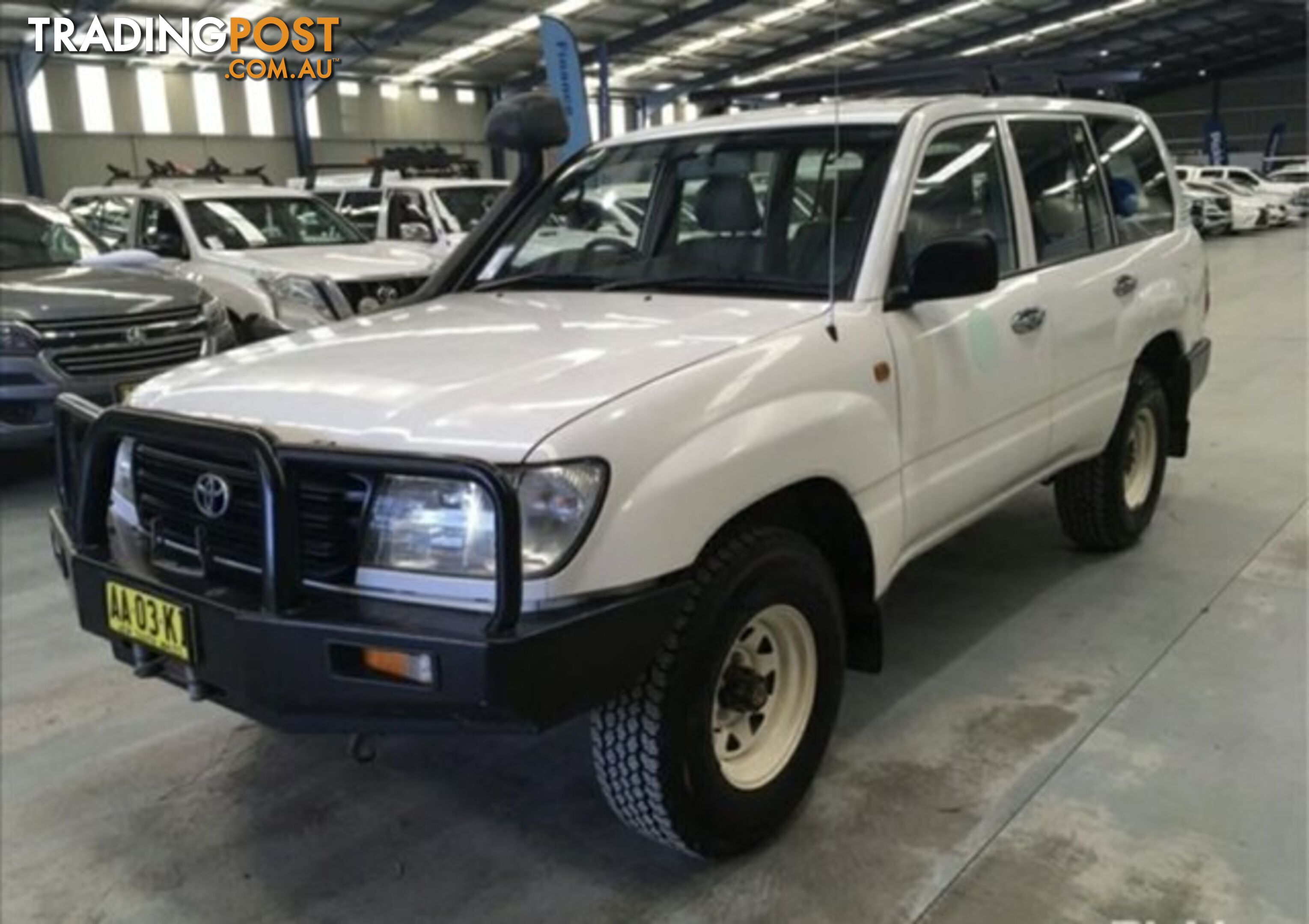 2004 TOYOTA LANDCRUISER (4x4) HZJ105R 4D WAGON