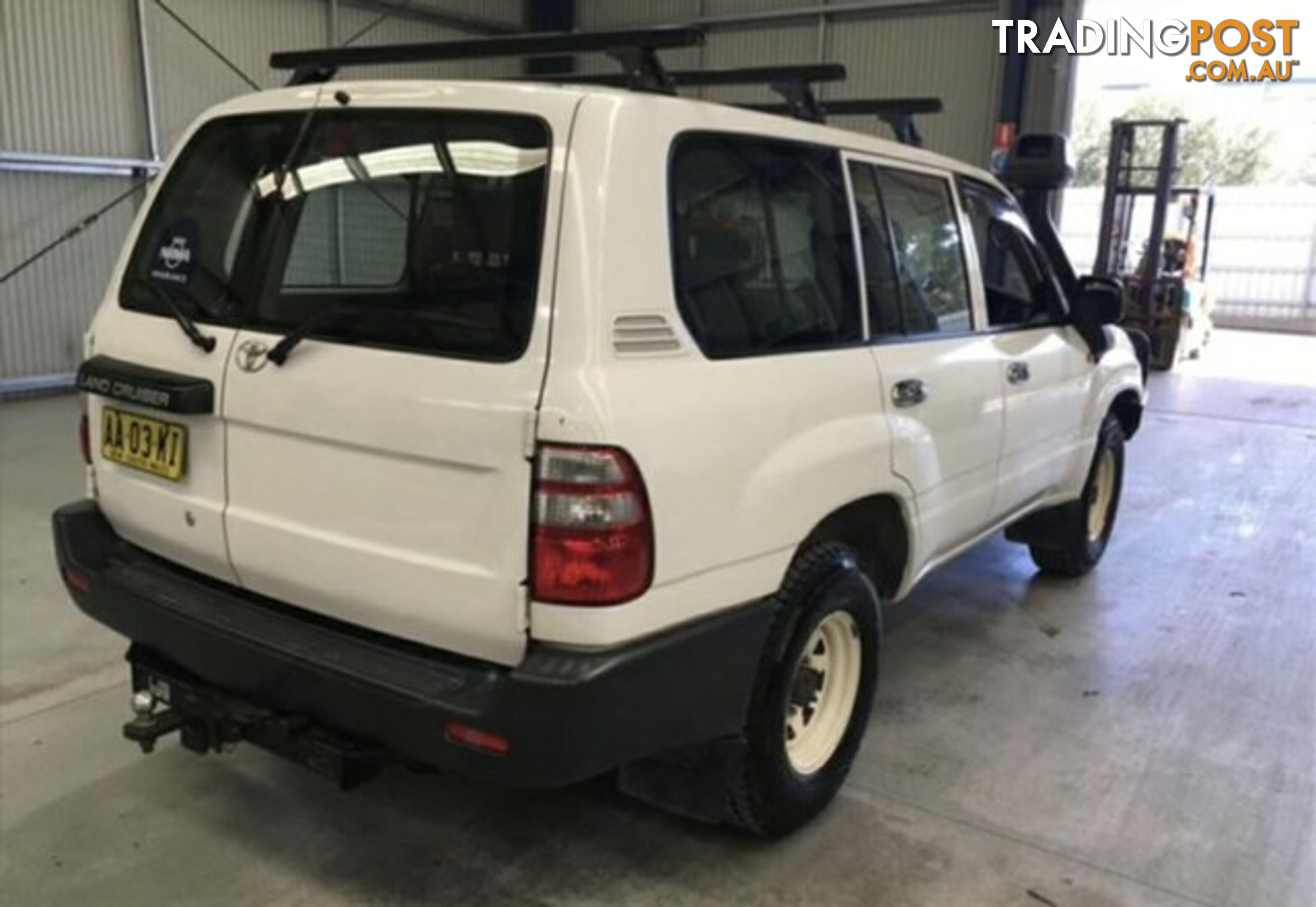 2004 TOYOTA LANDCRUISER (4x4) HZJ105R 4D WAGON