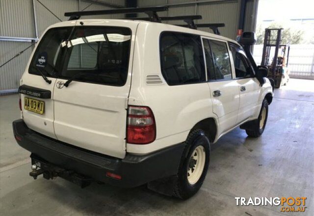 2004 TOYOTA LANDCRUISER (4x4) HZJ105R 4D WAGON