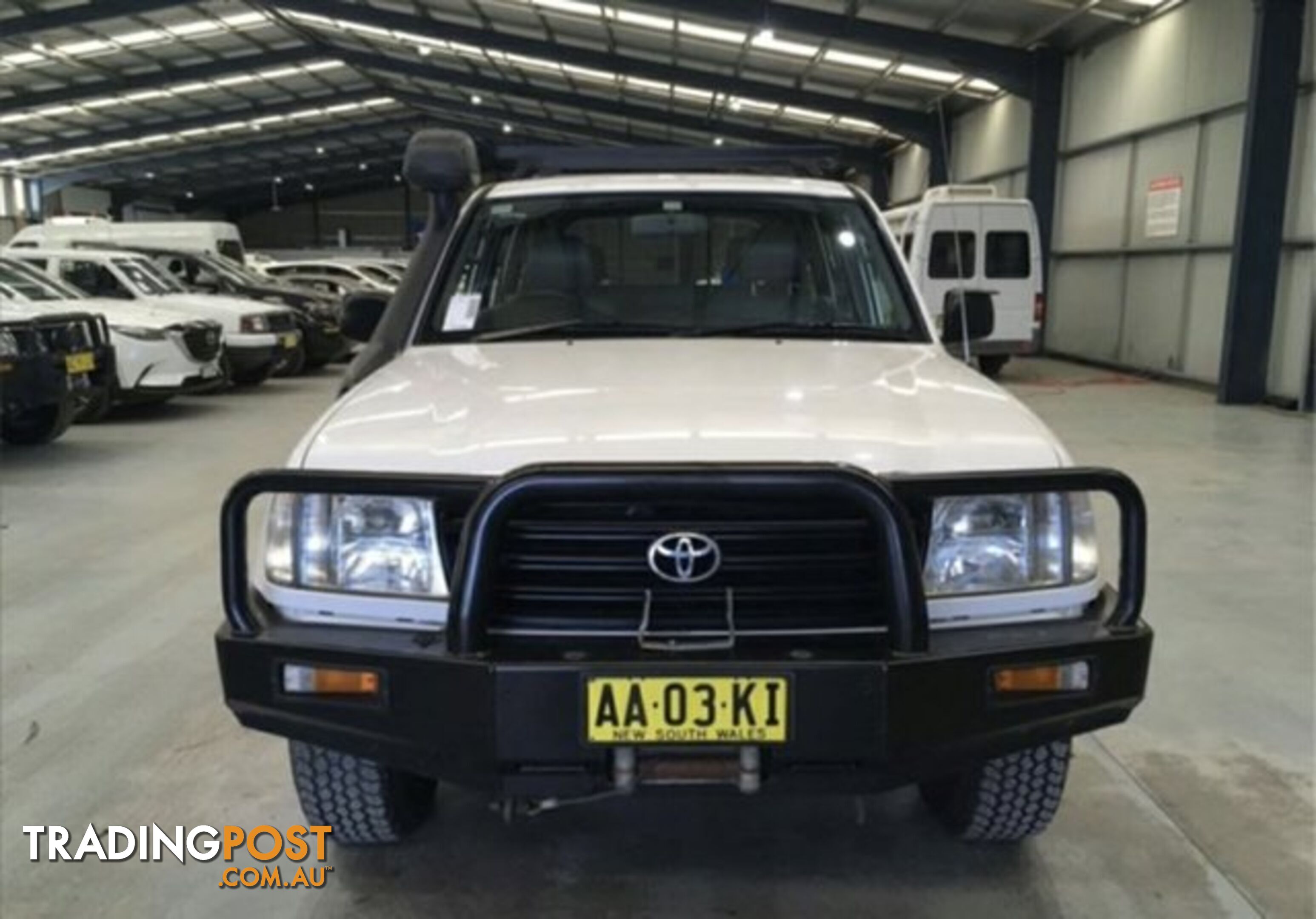 2004 TOYOTA LANDCRUISER (4x4) HZJ105R 4D WAGON