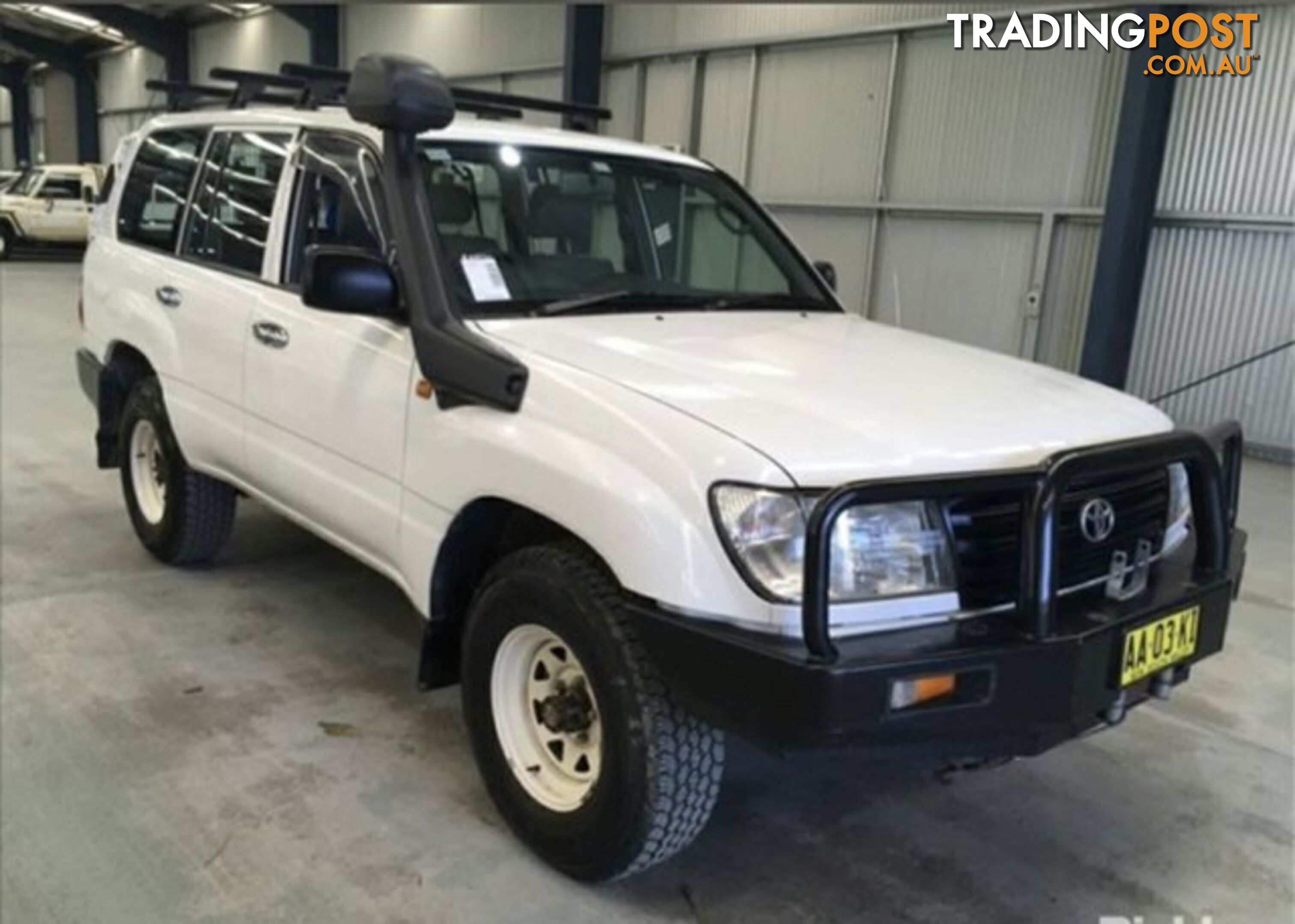 2004 TOYOTA LANDCRUISER (4x4) HZJ105R 4D WAGON