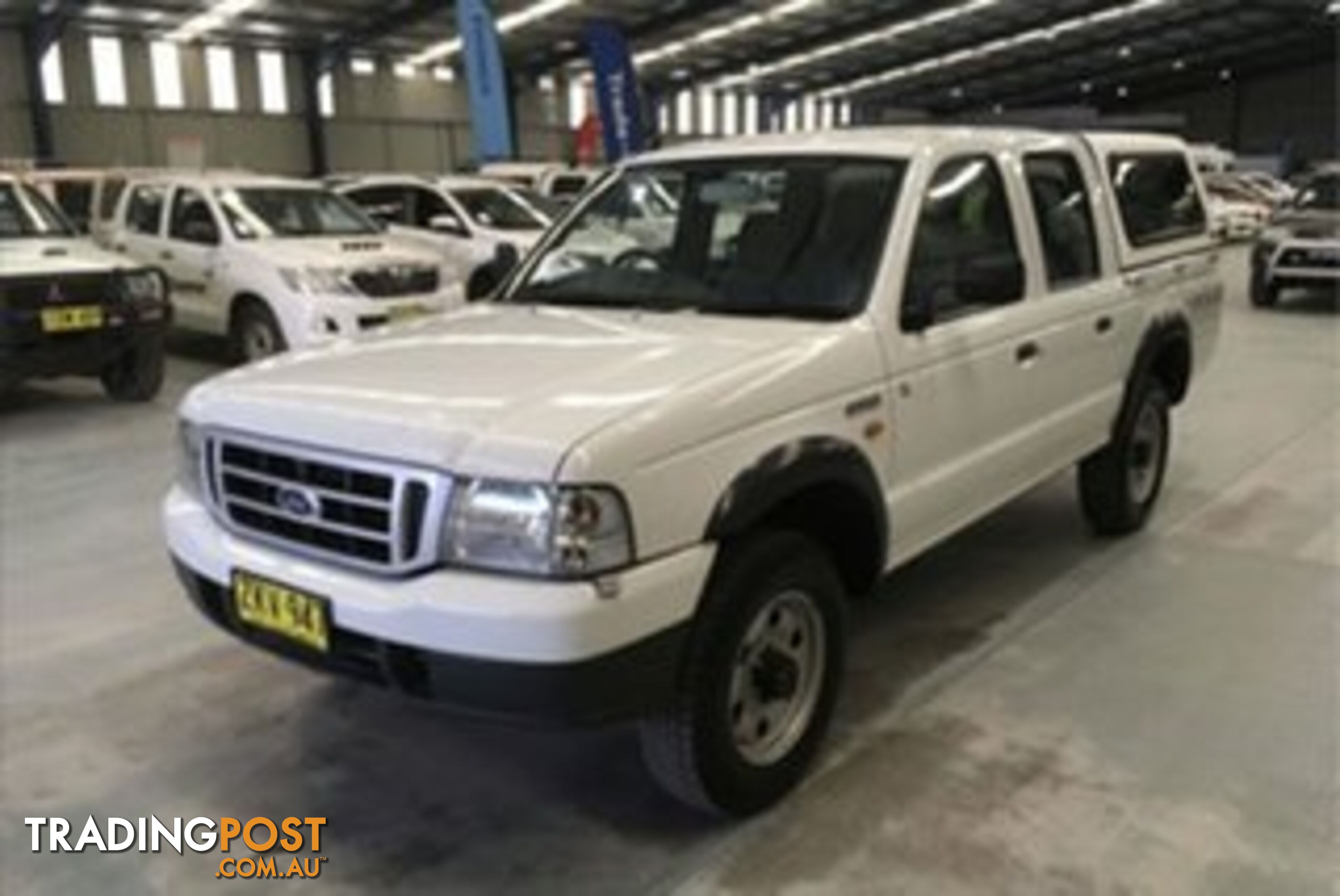 2004 FORD COURIER XL (4x4) PG CREW CAB P/UP