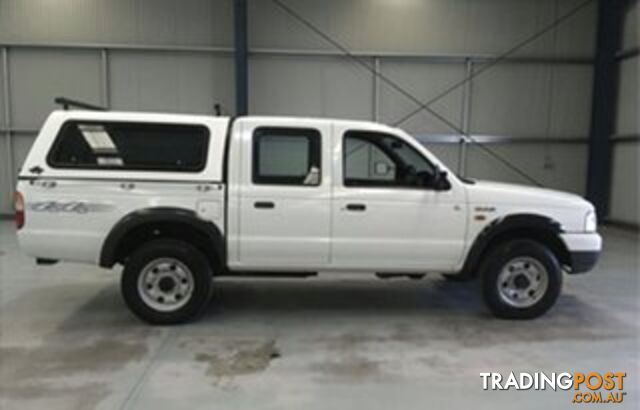 2004 FORD COURIER XL (4x4) PG CREW CAB P/UP