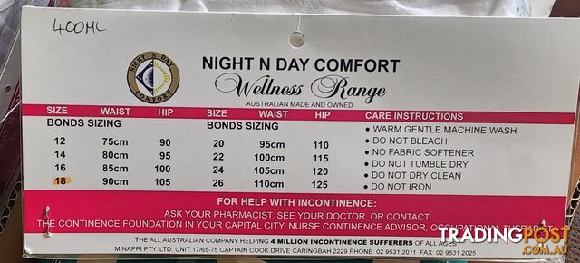 Incontinence products