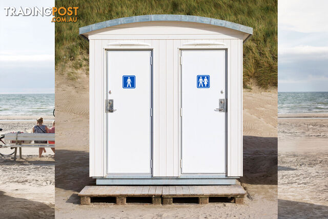 SCANVOGN - TOILET HOUSE (3.2 X 2.28 X 2.9 M)