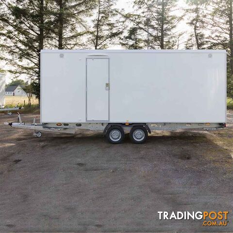 SCANVOGN - OFFICE TRAILER 570 WITH MACERATOR TOILET