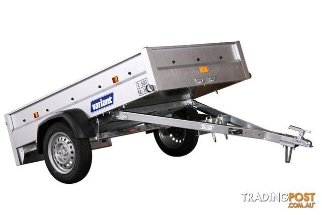 SMALL BOX TRAILER 205 S1 WITH TILT - 750KG - 2.05M X 1.22M - photo 2 of 21