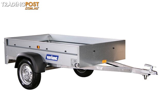 SMALL BOX TRAILER 205 S1 WITH TILT - 750KG - 2.05M X 1.22M - photo 3 of 21