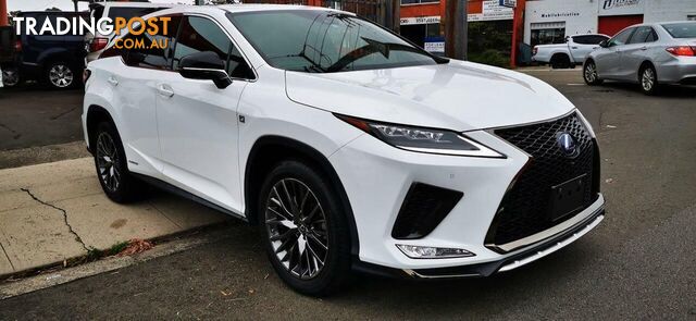 2021 LEXUS RX450H F SPORT HYBRID GYL25R SUV, 4 DOORS, 5 SEATS