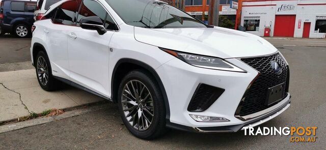 2021 LEXUS RX450H F SPORT HYBRID GYL25R SUV, 4 DOORS, 5 SEATS