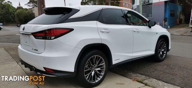 2021 LEXUS RX450H F SPORT HYBRID GYL25R SUV, 4 DOORS, 5 SEATS