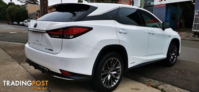 2021 LEXUS RX450H F SPORT HYBRID GYL25R SUV, 4 DOORS, 5 SEATS