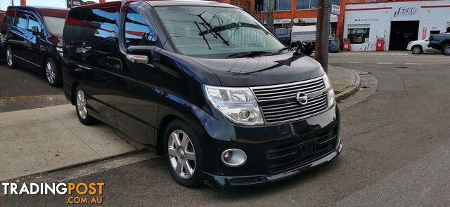 2009 NISSAN ELGRAND HIGHWAY STAR  -