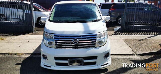 2007 NISSAN ELGRAND HIGHWAY STAR  -